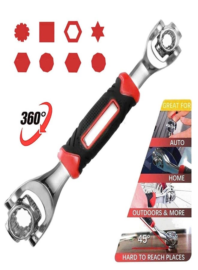 Cheet enterprise Tiger Wrench 48-in-1 Universal Socket Wrench Tool - Heavy Duty Stainless Steel Multi-Tool for Car, Motorcycle, Bike Repair & Household DIY - Compact, Durable Design - Image 2